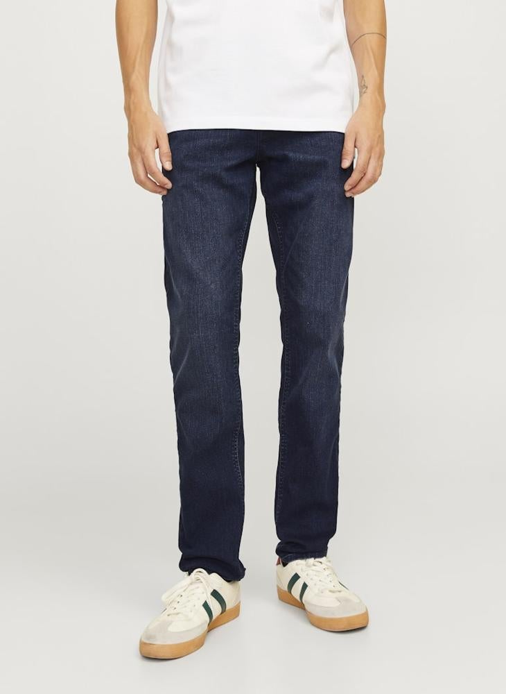 JACK & JONES Light Wash Slim Fit Jeans - Image 1